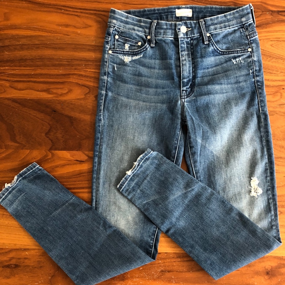 MOTHER Jeans | The Looker || Graffiti Girl